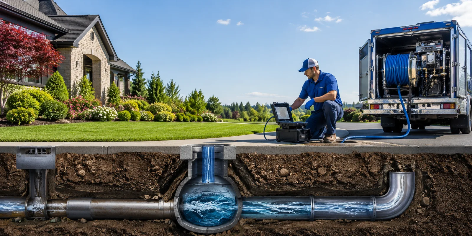 Drainage restoration information for Russell, IL